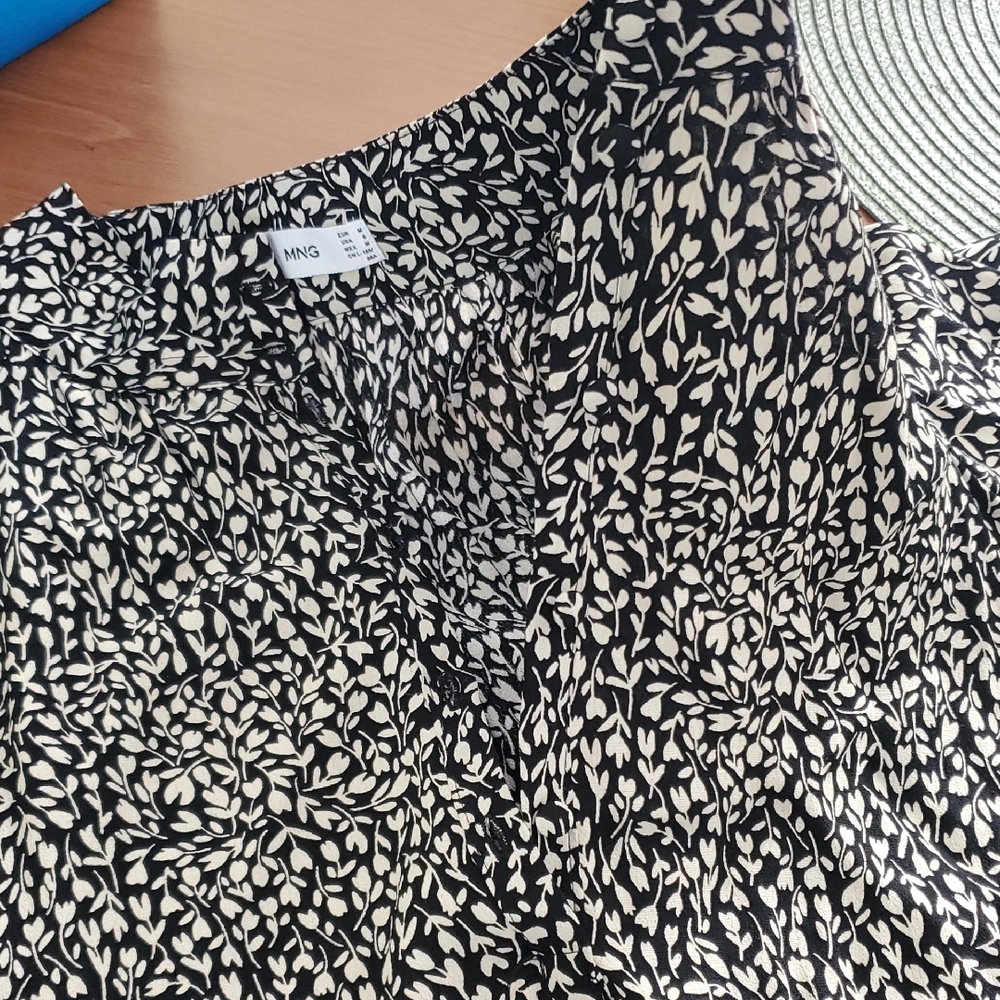 Mango Flower Patterned Blouse - Picture 6 of 10
